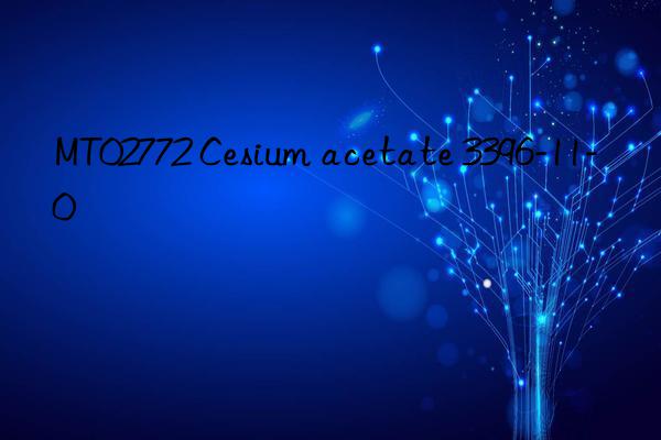 mt02772 cesium acetate 3396-11-0