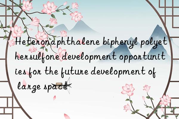 heteronaphthalene biphenyl polyethersulfone development opportunities for the future development of large space