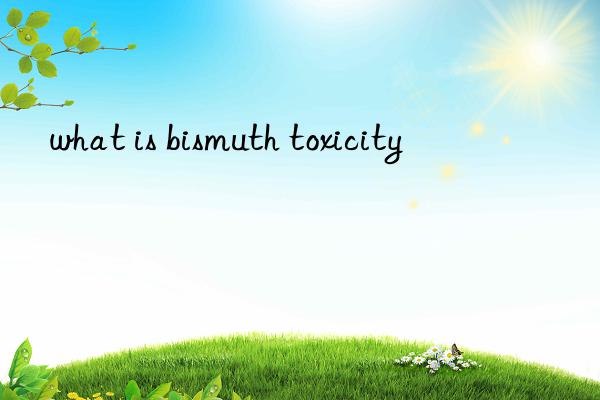 what is bismuth toxicity