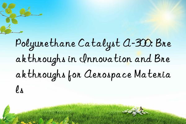 polyurethane catalyst a-300: breakthroughs in innovation and breakthroughs for aerospace materials