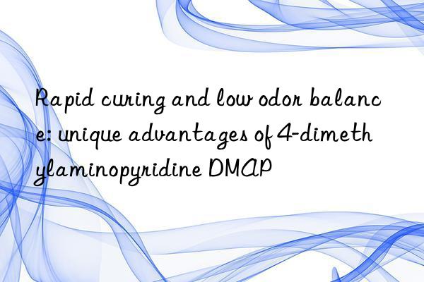 rapid curing and low odor balance: unique advantages of 4-dimethylaminopyridine dmap