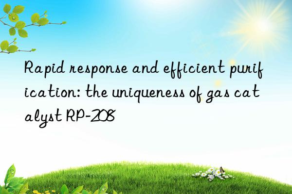 rapid response and efficient purification: the uniqueness of gas catalyst rp-208