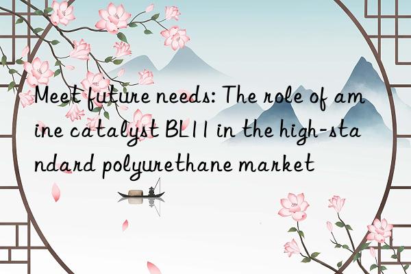 meet future needs: the role of amine catalyst bl11 in the high-standard polyurethane market