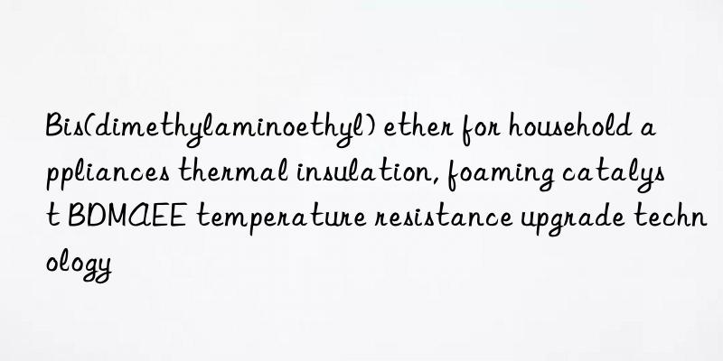 bis(dimethylaminoethyl) ether for household appliances thermal insulation, foaming catalyst bdmaee temperature resistance upgrade technology