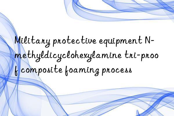 military protective equipment n-methyldicyclohexylamine tri-proof composite foaming process
