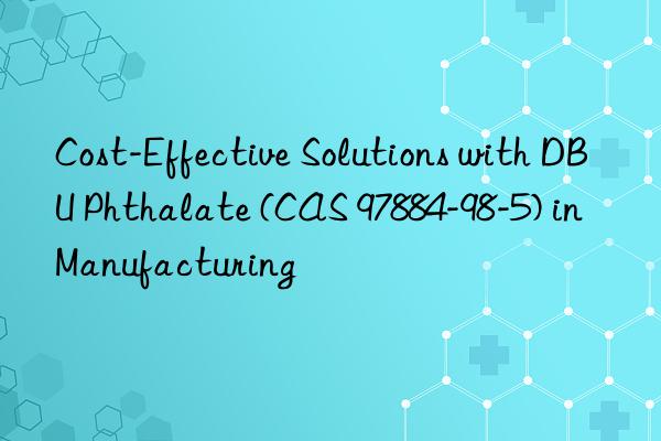 cost-effective solutions with dbu phthalate (cas 97884-98-5) in manufacturing