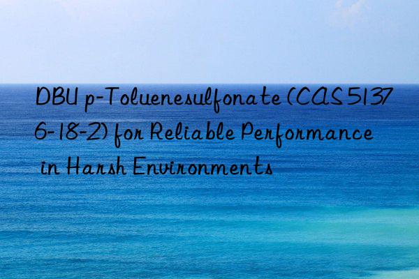 dbu p-toluenesulfonate (cas 51376-18-2) for reliable performance in harsh environments