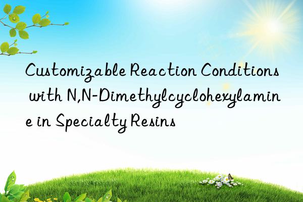 customizable reaction conditions with n,n-dimethylcyclohexylamine in specialty resins