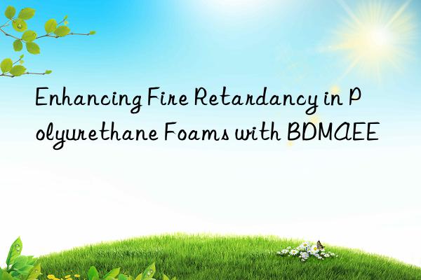 enhancing fire retardancy in polyurethane foams with bdmaee