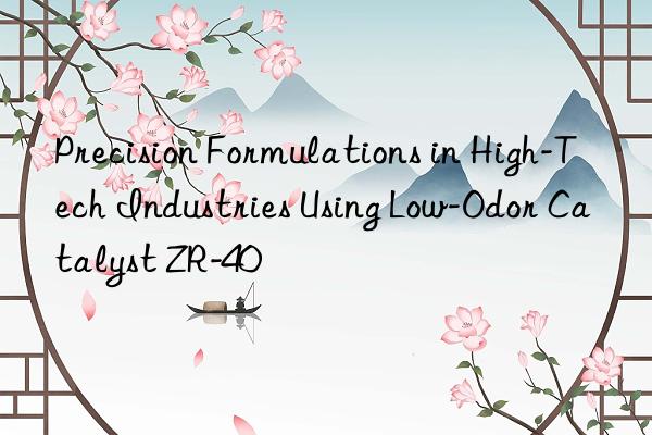 precision formulations in high-tech industries using low-odor catalyst zr-40
