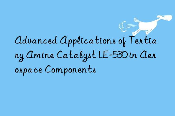 advanced applications of tertiary amine catalyst le-530 in aerospace components