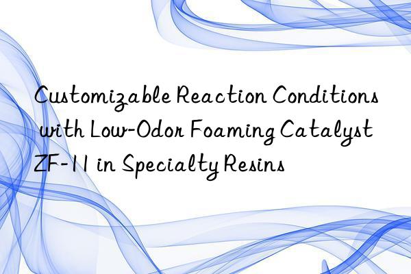 customizable reaction conditions with low-odor foaming catalyst zf-11 in specialty resins