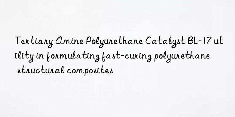 tertiary amine polyurethane catalyst bl-17 utility in formulating fast-curing polyurethane structural composites