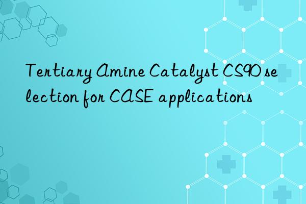 tertiary amine catalyst cs90 selection for case applications