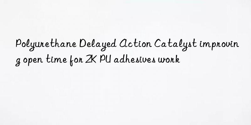 polyurethane delayed action catalyst improving open time for 2k pu adhesives work