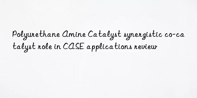 polyurethane amine catalyst synergistic co-catalyst role in case applications review