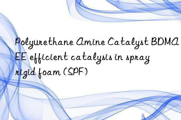 polyurethane amine catalyst bdmaee efficient catalysis in spray rigid foam (spf)