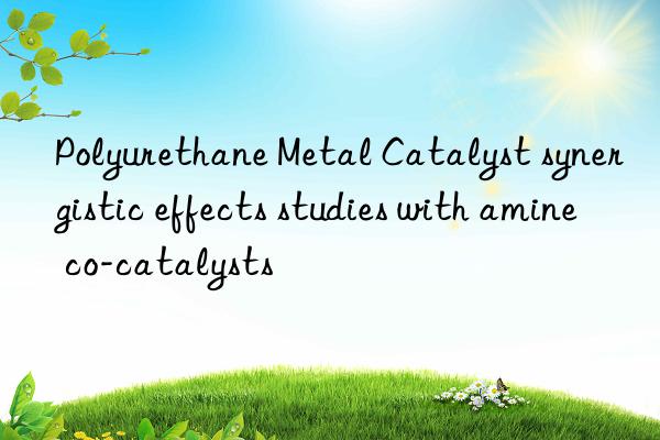 polyurethane metal catalyst synergistic effects studies with amine co-catalysts