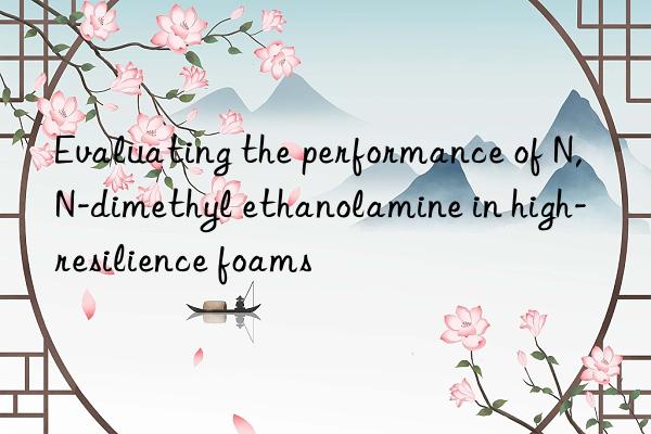 evaluating the performance of n,n-dimethyl ethanolamine in high-resilience foams