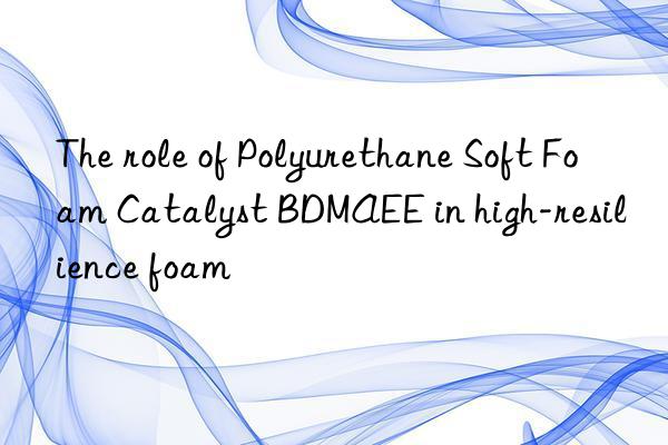 the role of polyurethane soft foam catalyst bdmaee in high-resilience foam
