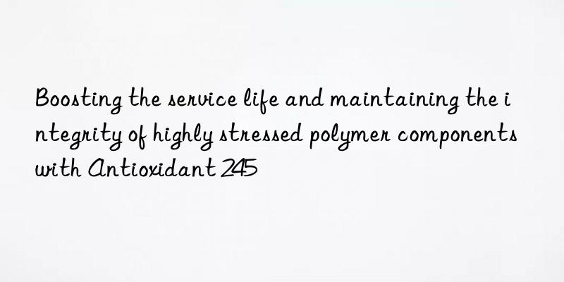 boosting the service life and maintaining the integrity of highly stressed polymer components with antioxidant 245