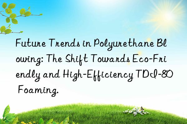 future trends in polyurethane blowing: the shift towards eco-friendly and high-efficiency tdi-80 foaming.