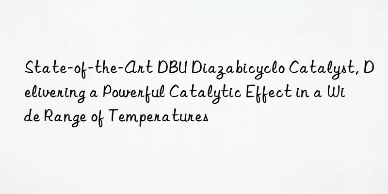 state-of-the-art dbu diazabicyclo catalyst, delivering a powerful catalytic effect in a wide range of temperatures