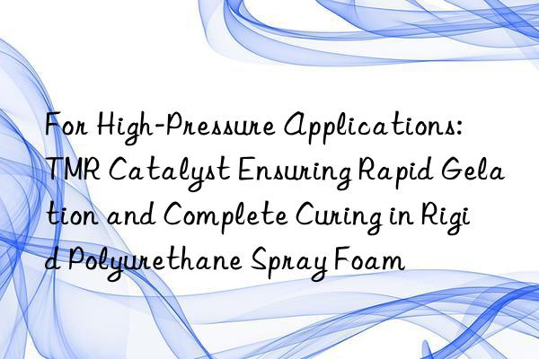 For High-Pressure Applications: TMR Catalyst Ensuring Rapid Gelation and Complete Curing in Rigid Polyurethane Spray Foam