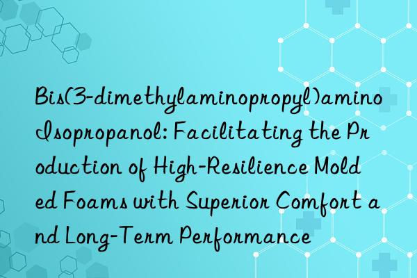 Bis(3-dimethylaminopropyl)amino Isopropanol: Facilitating the Production of High-Resilience Molded Foams with Superior Comfort and Long-Term Performance