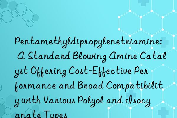 Pentamethyldipropylenetriamine: A Standard Blowing Amine Catalyst Offering Cost-Effective Performance and Broad Compatibility with Various Polyol and Isocyanate Types
