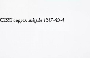 mt02332 copper sulfide 1317-40-4