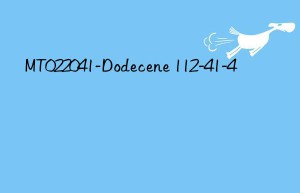 mt022041-dodecene 112-41-4