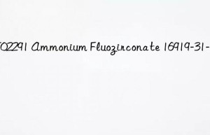 mt02291 ammonium fluozirconate 16919-31-6