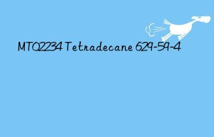 mt02234 tetradecane 629-59-4