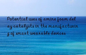 potential uses of amine foam delay catalysts in the manufacturing of smart wearable devices