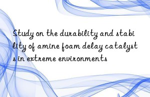 study on the durability and stability of amine foam delay catalysts in extreme environments