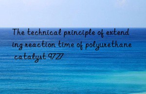 the technical principle of extending reaction time of polyurethane catalyst 9727