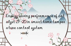 energy-saving performance of catalyst zf-20 in smart home temperature control system
