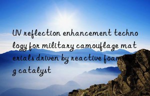 uv reflection enhancement technology for military camouflage materials driven by reactive foaming catalyst