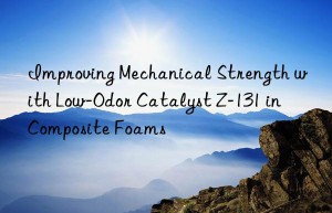 improving mechanical strength with low-odor catalyst z-131 in composite foams