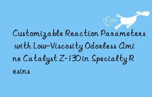 customizable reaction parameters with low-viscosity odorless amine catalyst z-130 in specialty resins