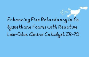 enhancing fire retardancy in polyurethane foams with reactive low-odor amine catalyst zr-70