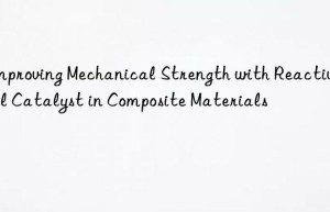 improving mechanical strength with reactive gel catalyst in composite materials