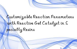 customizable reaction parameters with reactive gel catalyst in specialty resins