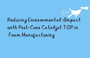 reducing environmental impact with post-cure catalyst tap in foam manufacturing