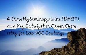 4-dimethylaminopyridine (dmap) as a key catalyst in green chemistry for low-voc coatings