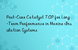 post-cure catalyst tap for long-term performance in marine insulation systems