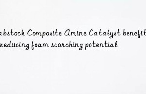 slabstock composite amine catalyst benefits for reducing foam scorching potential