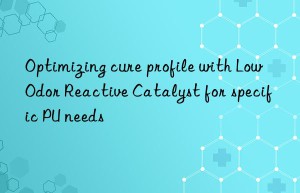 optimizing cure profile with low odor reactive catalyst for specific pu needs