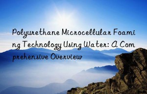 polyurethane microcellular foaming technology using water: a comprehensive overview